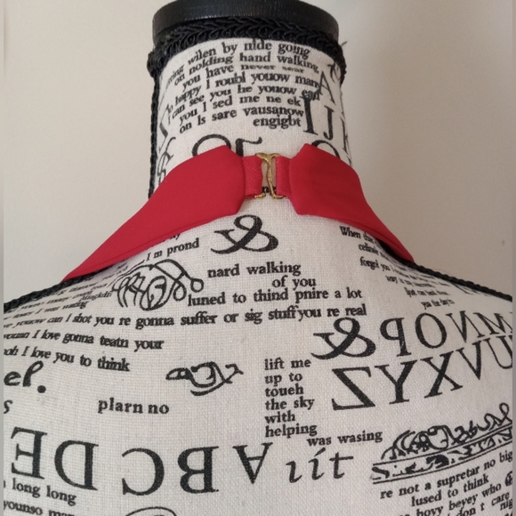 BEC & BRIDGE Elegant Red Halter Maxi Dress Size 6 - Picture 7 of 12